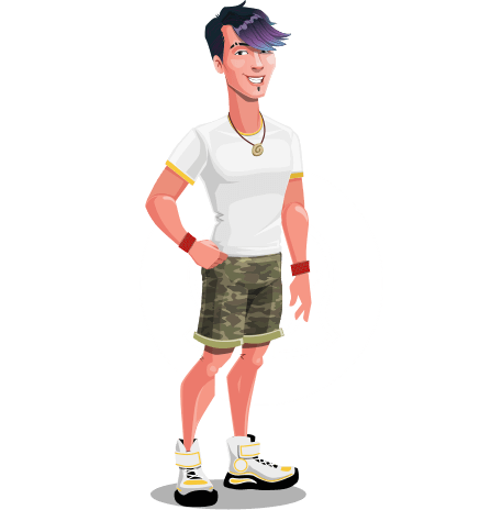 Modern Teenager Boy Puppet